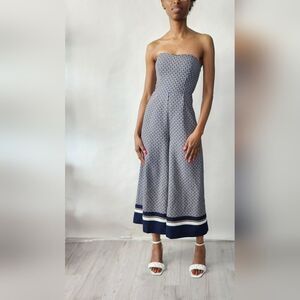 H&M Printed Wide-Leg Jumpsuit